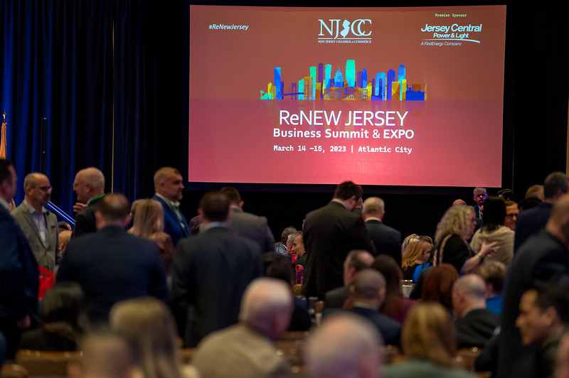 A view of the 2023 ReNew Jersey Business Summit and Expo General Session