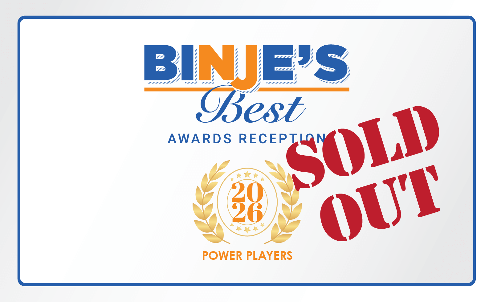 BINJE'S Best Awards Reception