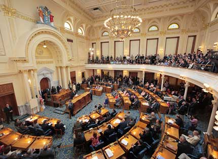 NJ Assembly chamber