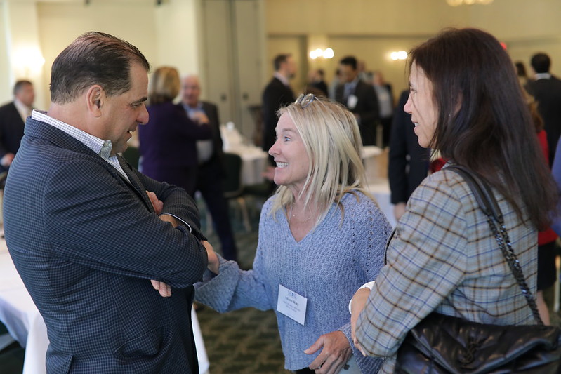 Lunch with Senators Sarlo and Oroho at Forsgate Country Club on May 11, 2023